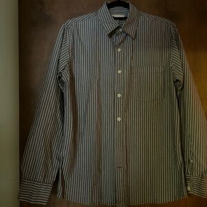 Men's Striped Shirt - Gray